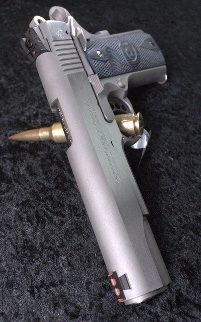 Like NIB Colt 1911 Government Competition Series in 9mm W/OEM box & papers - Image 2 of 9