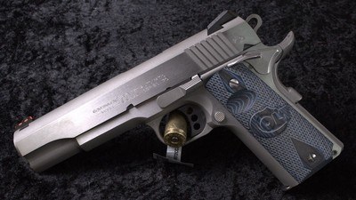 Like NIB Colt 1911 Government Competition Series in 9mm W/OEM box & papers - Image 1 of 9