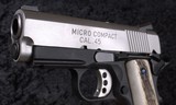 Beautiful Springfield Custom Micro Compact in .45Acp W/ OEM Box & Papers - 9 of 10