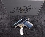 Like NIB Kimber Micro Sapphire in .380ACP W/ OEM Box & Papers - Image 1 of 10