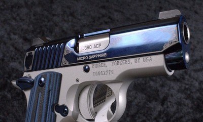 Like NIB Kimber Micro Sapphire in .380ACP W/ OEM Box & Papers - Image 8 of 10