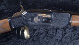 UNFIRED!!! Uberti- Winchester 1873 John Wayne Commemorative in .45LC W/ Black Hardcase, White shipping box - Image 7 of 11