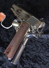 New In Box! Chrome Plated Colt Government Model 1911 in .38 Super W/ OEM Box & Papers - 4 of 10