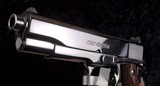 New In Box! Chrome Plated Colt Government Model 1911 in .38 Super W/ OEM Box & Papers - 9 of 10
