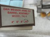 DAN WESSON 41 MAG FRAME BARREL NEW IN BOX STAINLESS - 3 of 4