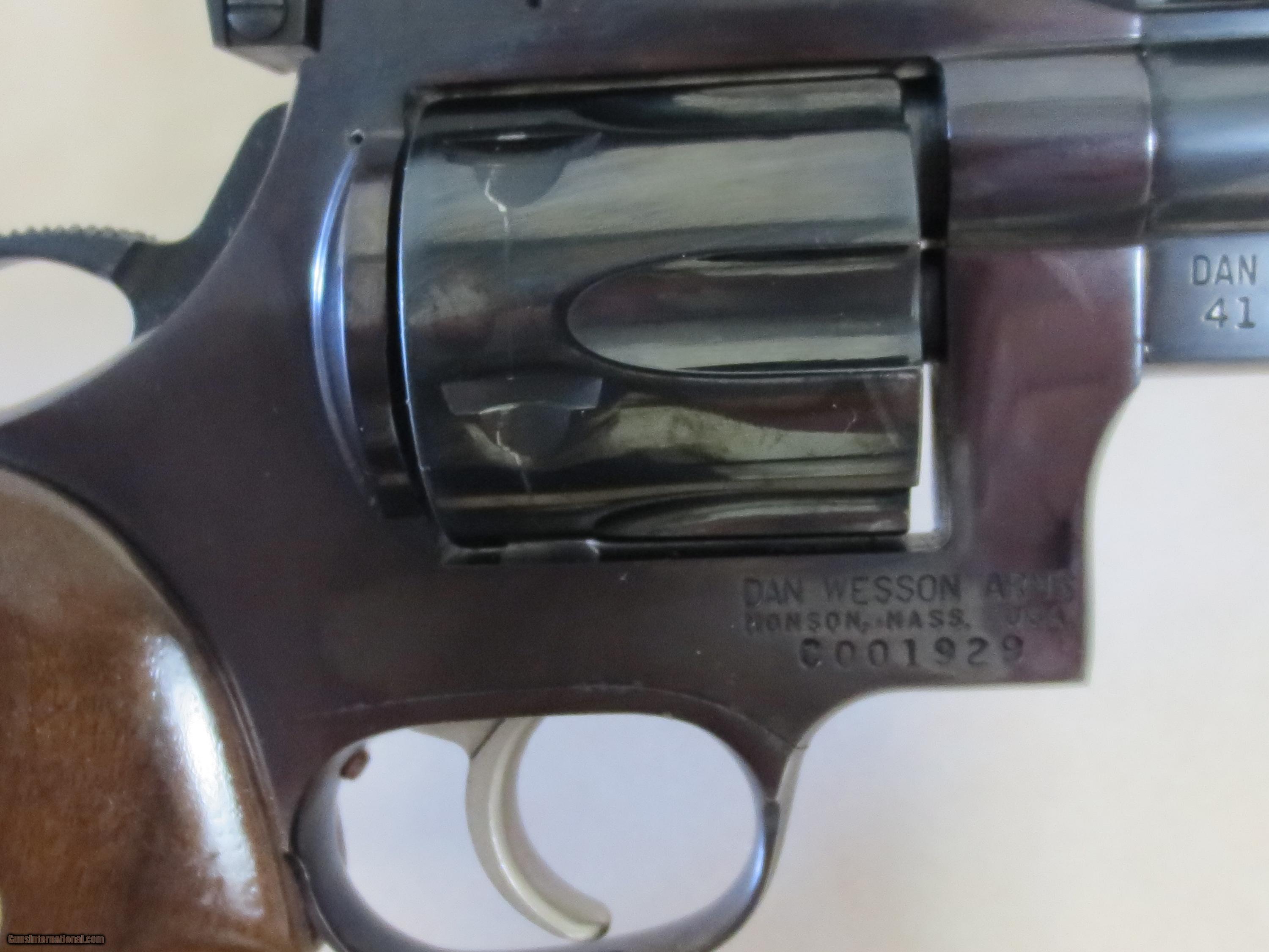 DAN WESSON 41 mag