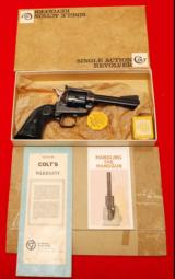 Colt SAA New Frontier Peacemaker (G) Prefix NIB- 22LR &22 Magnum - 1 of 3