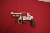 Smith & Wesson 1st Model 44 Hand Ejector Standard (Triple Lock) Nickel - 2 of 7