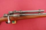 Baby Mauser Custom Mannlicher in 222Remington Caliber with vintage 330 Weaver Scope - 4 of 13
