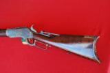 Winchester Model 1876, 2nd Model with Case Hardened Frame, Lever, Hammer and Buttplate.
- 8 of 13