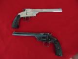 TWO ( 2 ) Second Model Smith & Wesson Single Shot Pistols
-
One Blue & One Nickel - 2 of 20