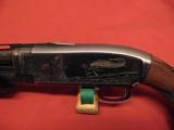 Winchester Pre War Model 12 Pigeon Grade Trap with Style 12-2 Factory Engraving. - 11 of 14