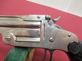 Smith & Wesson Model of 1891-
Second Model Nickel in 22 LR Caliber - 6 of 16