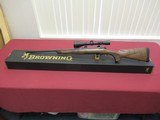 Browning High Grade X-Bolt New & Unfired with Leupold VX-1 3x9x50mm Scope in 270 Win. Caliber - 5 of 9
