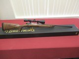 Browning High Grade X-Bolt New & Unfired with Leupold VX-1 3x9x50mm Scope in 270 Win. Caliber - 1 of 9