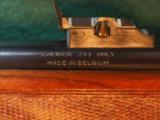Belgian Browning Safari Grade small ring Mauser action .243 - 6 of 9