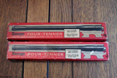 Savage Four Tenners 12ga to .410 adapters