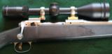 Stainless Savage Model 12 .22-250 with Burris 4.5-14x scope - 2 of 5