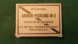 Box of M-2 Armor Piercing 30-06 Springfield ammo - 1 of 1