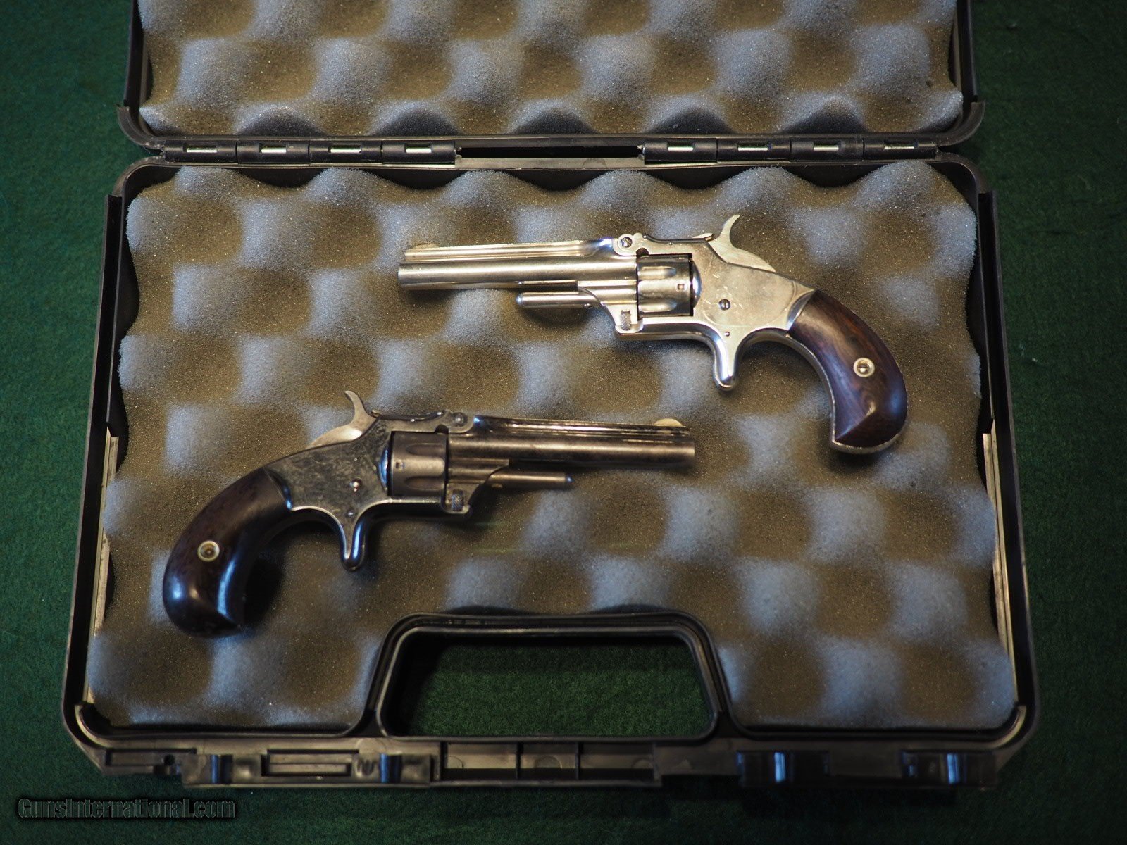 Pair of Smith & Wesson No. 1 3rd Issue Tip Ups .22 Short