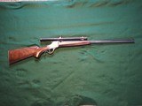 Winchester 1885 Hi Wall with G Titherington Stockton CA barrel in .22 Hornet