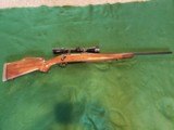 Ruger Model 77 6mm with beautiful custom stock - 1 of 9