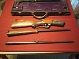 Savage 1899 CD Takedown cased set A2 engraving .30-30 with .410 barrel - 3 of 11