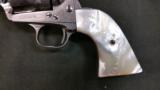 Colt Frontier Six Shooter Real Pearl Grips 44-40 Nickel Finish - 9 of 13