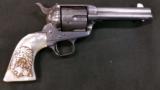 Colt Frontier Six Shooter Real Pearl Grips 44-40 Nickel Finish - 1 of 13