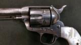 Colt Frontier Six Shooter Real Pearl Grips 44-40 Nickel Finish - 11 of 13