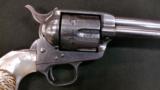 Colt Frontier Six Shooter Real Pearl Grips 44-40 Nickel Finish - 4 of 13