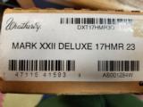 Weatherby Mark XXII Delux 17 HMR NIB - 15 of 15