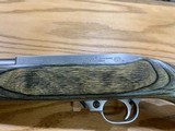 Ruger 10/22 22LR Stainless Rimfire Carbine with Green Laminate Mannlicher Stock - 3 of 3
