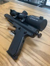 Volquartsen Scorpion 22 WMR Pistol with Crimson Trace BrushLine Pro 2.5-8X28 BDC PISTOL Scope - 2 of 3