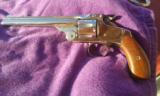 SMITH&WESSON NEW MODEL No. 3 SINGLE ACTION REVOLVER, AUSTRALIAN MODEL. 250 MANUFACTURED, ALL NICKEL PLATED. - 1 of 6