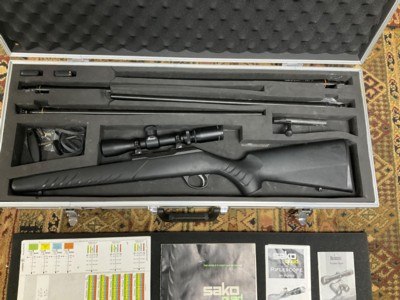 Sako Quad (4)- 17HMR -17Mach-2 - 22LR and 22 magnum - Image 3 of 13