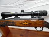 Weatherby Crown Grade Mark V 7mm Mag, Factory Engraved Bolt Action Rifle with Scope - 7 of 15