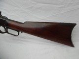 Winchester Model 1873 38 Cal WCF with a 24 inch Octagon Barrel Full Mag with a Crescent Butt - 6 of 15