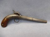 Engraved Bacon & Co. Antique Ring TriggerBoot Pistol - 1 of 15