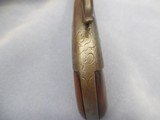 Engraved Bacon & Co. Antique Ring TriggerBoot Pistol - 11 of 15