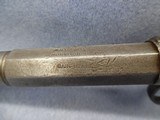 Engraved Bacon & Co. Antique Ring TriggerBoot Pistol - 9 of 15