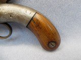 Engraved Bacon & Co. Antique Ring TriggerBoot Pistol - 7 of 15