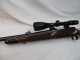 Winchester Model 70 Deluxe 270 with 22 "barrel, DOM 1973 with 4x12 Bushnell Banner Scope - 8 of 14