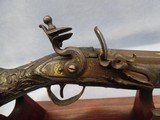 Antique Flintlock Blunderbuss Morrish Carved with Gold & Silver Inlaid Circa 1790's - 15 of 15