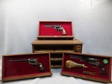 Colt Bicentennial Commemorative 3 Gun Set with Presentation Case and Biography "Armsmear" - 1 of 15
