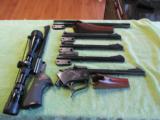 Thompson Center Package bundle receiver and 6 barells. - 1 of 6