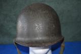 World War II US Officers Helmet Liner and Helmet - 4 of 8