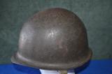 World War II US Officers Helmet Liner and Helmet - 1 of 8