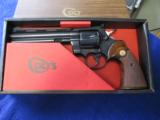 Colt Python 357 Royal Blue 6 inch 1966 Revolver - 8 of 12
