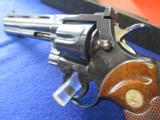 Colt Python 357 Royal Blue 6 inch 1966 Revolver - 2 of 12